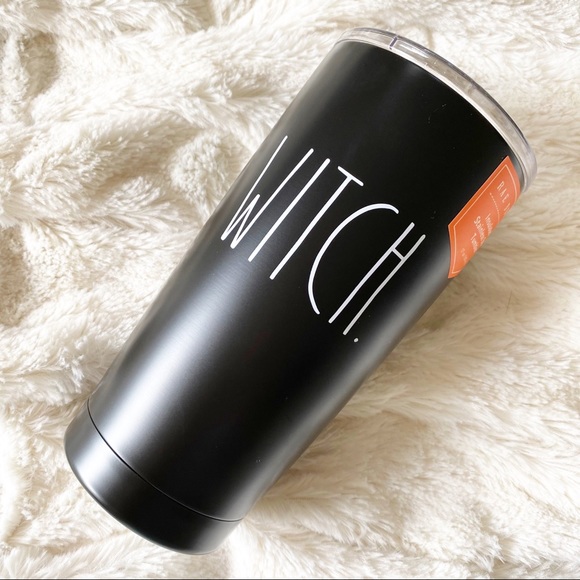 Rae Dunn Accessories - RAE DUNN Witch Insulated Tumbler NEW Black